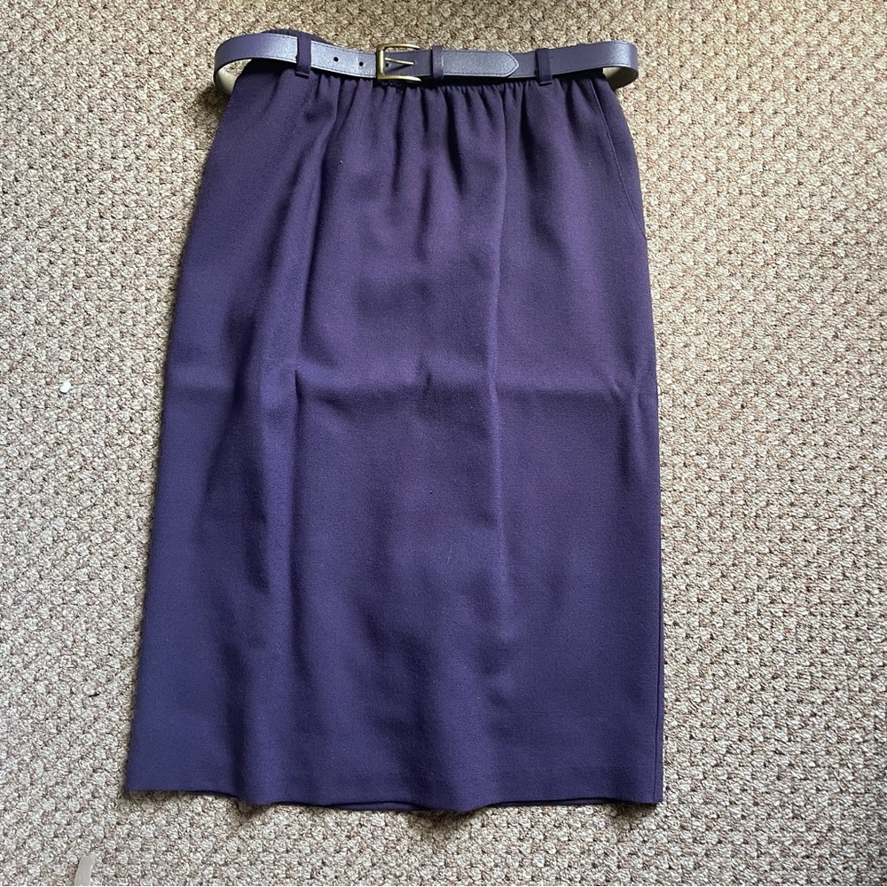 Vintage Pencil Skirt with belt